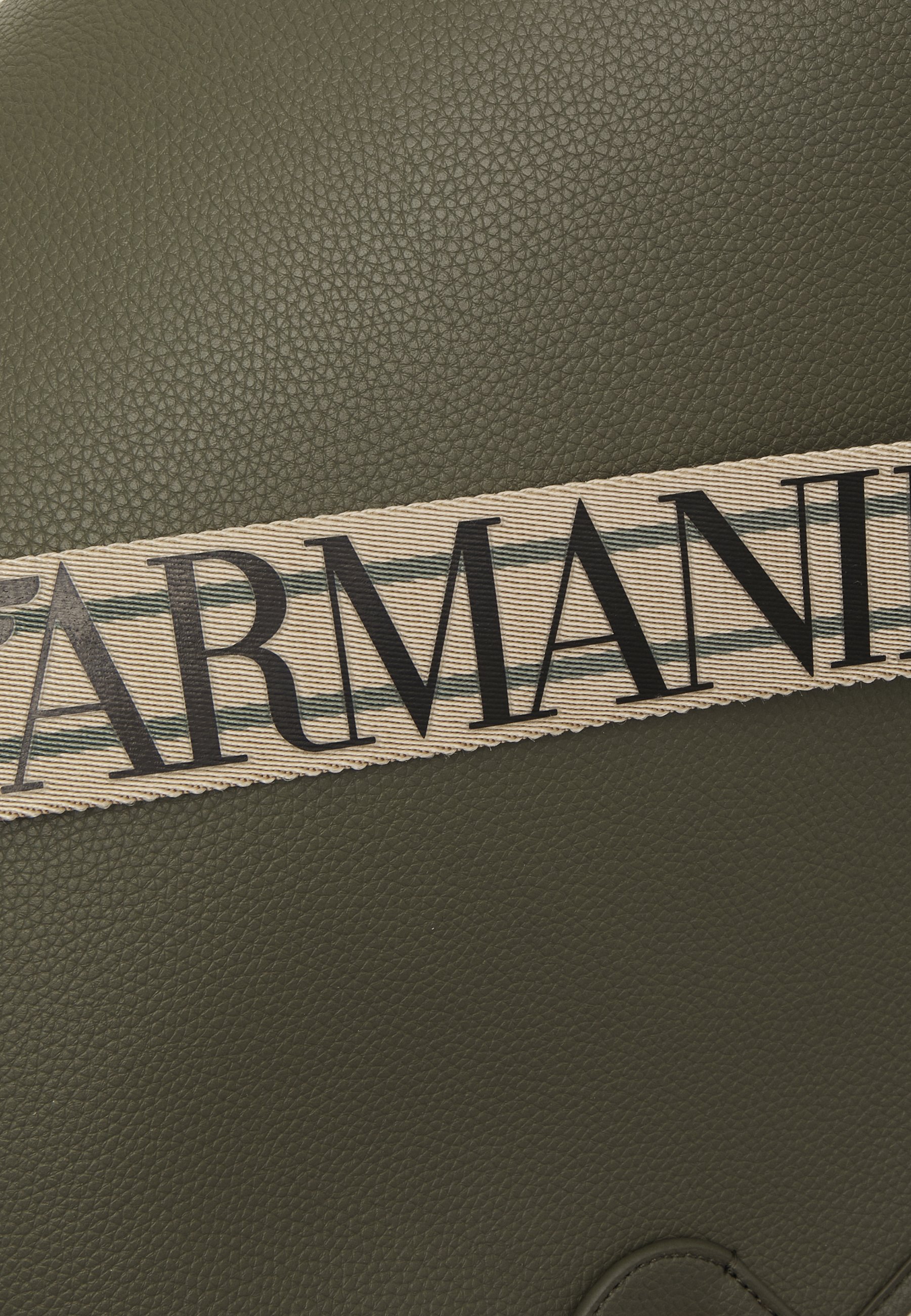 Emporio Armani BAG SET - Geantă de pânză - militare/cuoio/verde