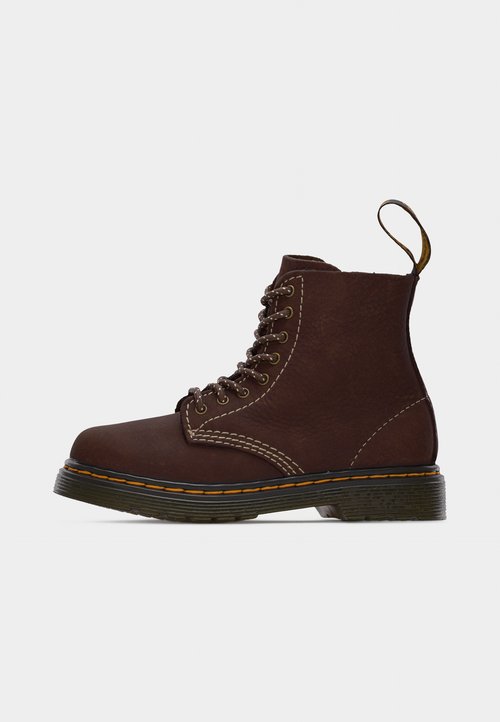 Dr. Martens 1460 PASCAL 8 EYE BOOT UNISEX - Botines con cordones - dark brown — foto 2