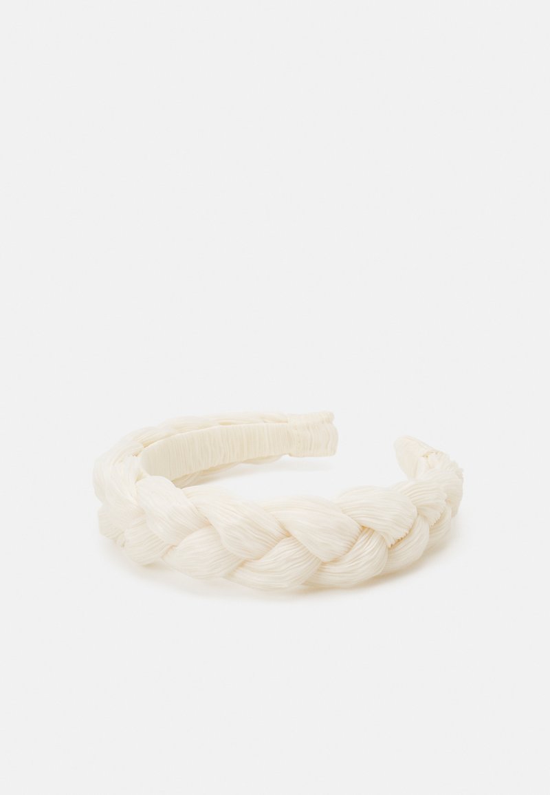 Loeffler Randall BRAIDED HEADBAND Hair Styling Accessory pearl