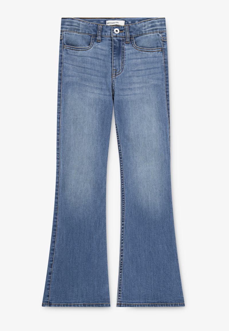 Abercrombie & Fitch HIGH RISE FLARE - Blugi bootcut - twilight
