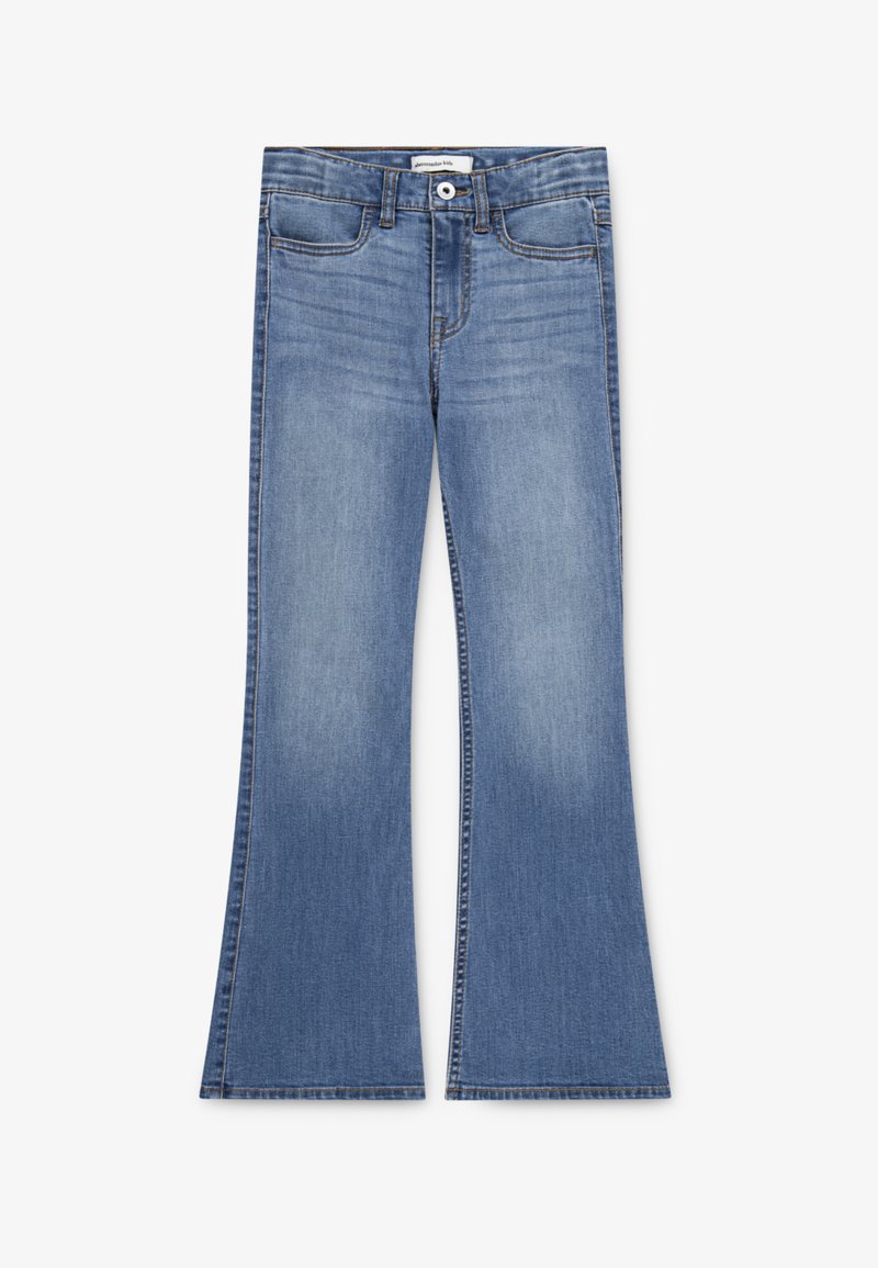 Abercrombie & Fitch HIGH RISE FLARE - Blugi bootcut - twilight