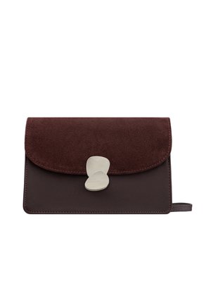 Sac bandoulière - bordeaux melange