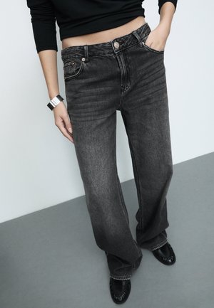 Stradivarius D91 - Jeans Straight Leg - grey