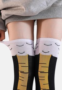 Mr Ukko CHICKEN LEG - Calcetines hasta la rodilla - long black