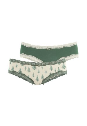 LASCANA, LASCANA HIPSTER 2 PACK - Hipsters - grün