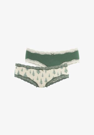 LASCANA, LASCANA HIPSTER 2 PACK - Hipsterky - grün
