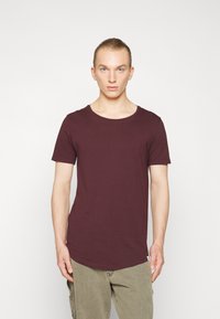 Lee SHAPED TEE - T-shirt básica - velvet beet
