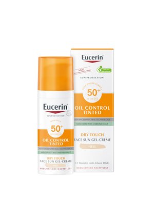 EUCERIN SONNENSCHUTZ OIL CONTROL TINTED FACE SUN GEL-CREME MIT L - Sonnenschutz - nude hell