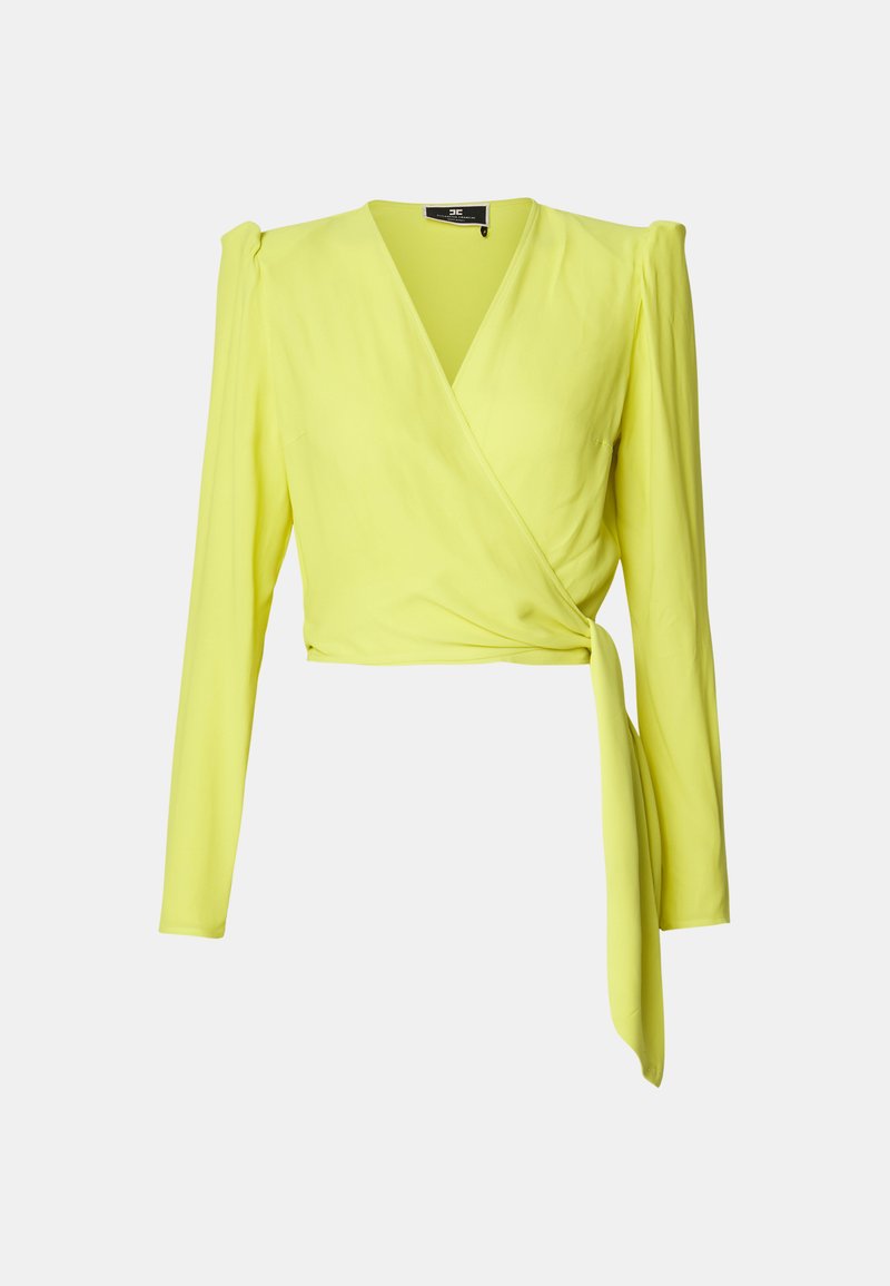 Elisabetta Franchi Blouse geel Elisabetta Franchi Blouse geel