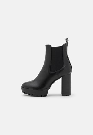 Stivaletti con tacco - black