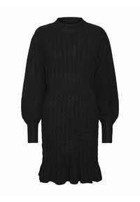 Vero Moda Abito in maglia - black