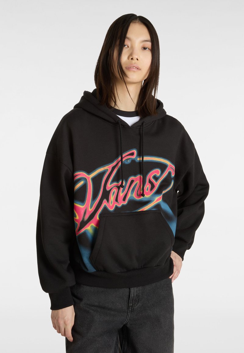 Vans OUTER RETRO - Felpa con cappuccio - black