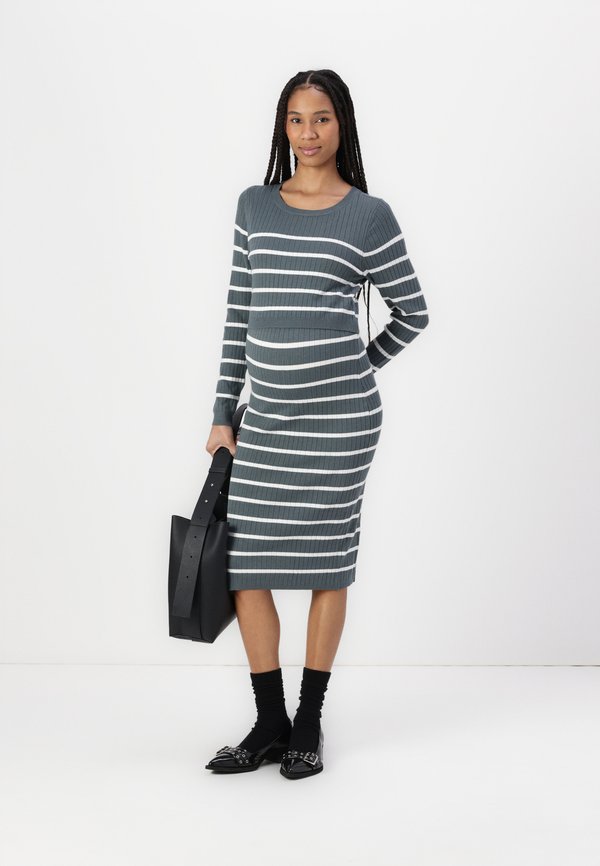 MLNEWSIV JUNE DRESS - Jumper dress - stormy weather3
