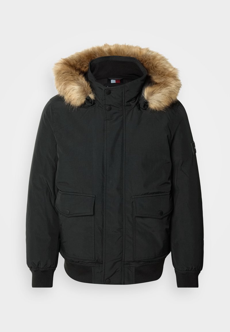 Tommy Hilfiger Gewatteerde jas zwart