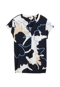 T-shirt con stampa - big floral shapes design