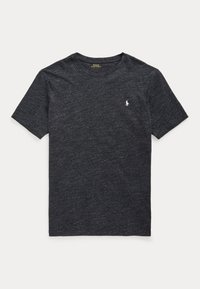 JERSEY CREWNECK T-SHIRT - T-shirt - bas - black marl heather