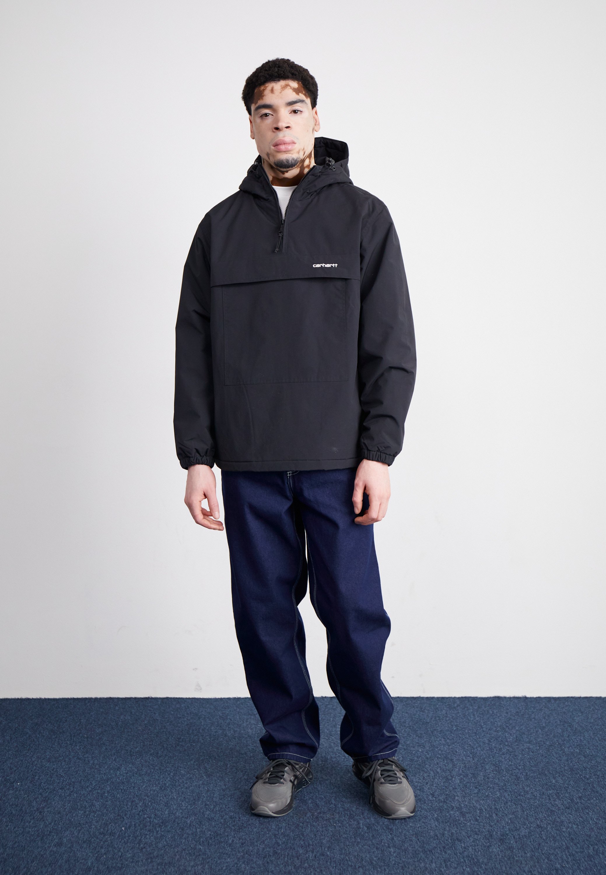 Carhartt WIP - Wiatrówka/czarny - Zalando.pl
