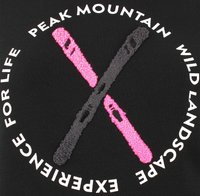 Peak Mountain ACONOR - Sweat à capuche - noir