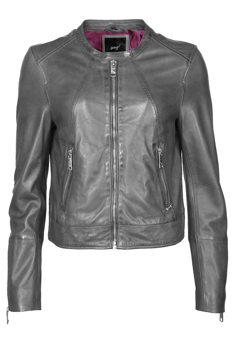Maze GRENADA - Lederjacke - grey