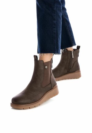 Refresh Botines de cuña - brown