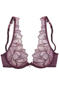 WIRE BRA - Beugel BH - bordeaux