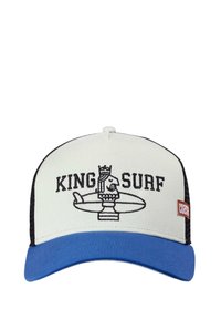 Coastal TRUCKER HFT CHESS SURF - Casquette - mint/blue/black