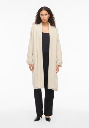 VIBLAZA LONG CARDIGAN - Casaco de malha - birch