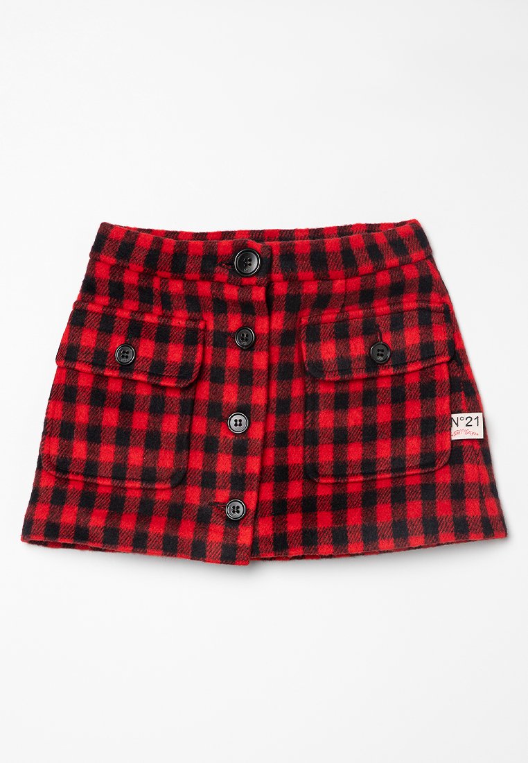 N°21 A-lijn rok rood N°21 A-lijn rok rood