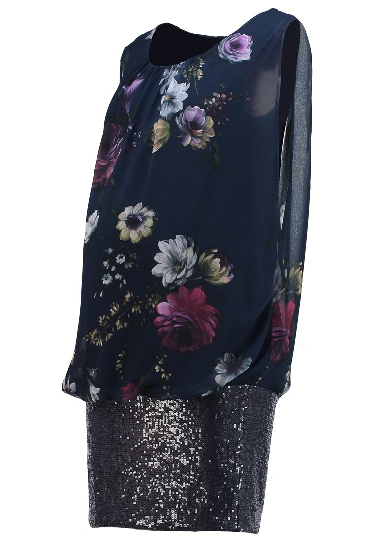 Sara’ Cocktailjurk donkerblauw