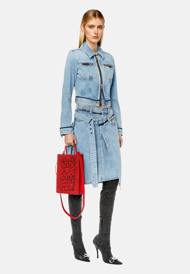 Diesel A-lijn rok lichtblauw Diesel A-lijn rok lichtblauw