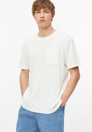 s.Oliver, T-SHIRT - T-Shirt basic - creme