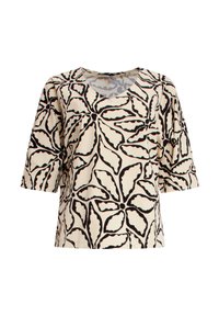 T-shirt print - sand black