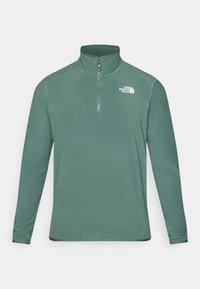 GLACIER 1/4 ZIP - Pulover din fleece - duck green