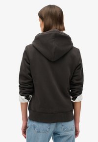 Superdry & Co ESSENTIAL BASEBALL - Sudadera con cremallera - athletic grey marl bluestone blue marl