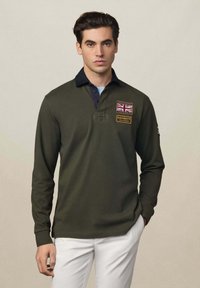 Hackett London Longsleeve - hunter green