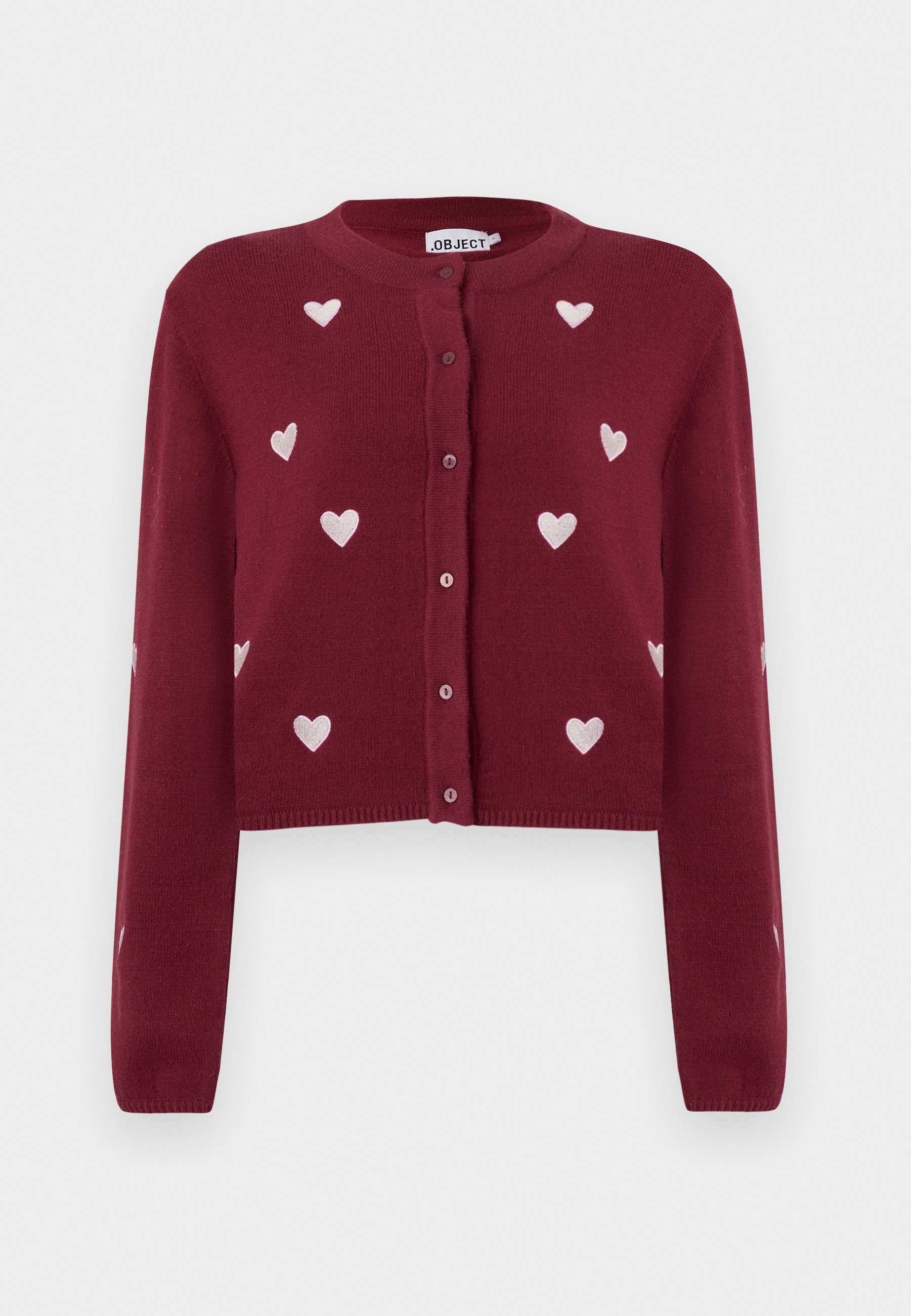 OBJECT Damen Strickjacke OBJESTER – Klassische Rundhalsjacke Mit Knopfleiste Für Jeden Tag