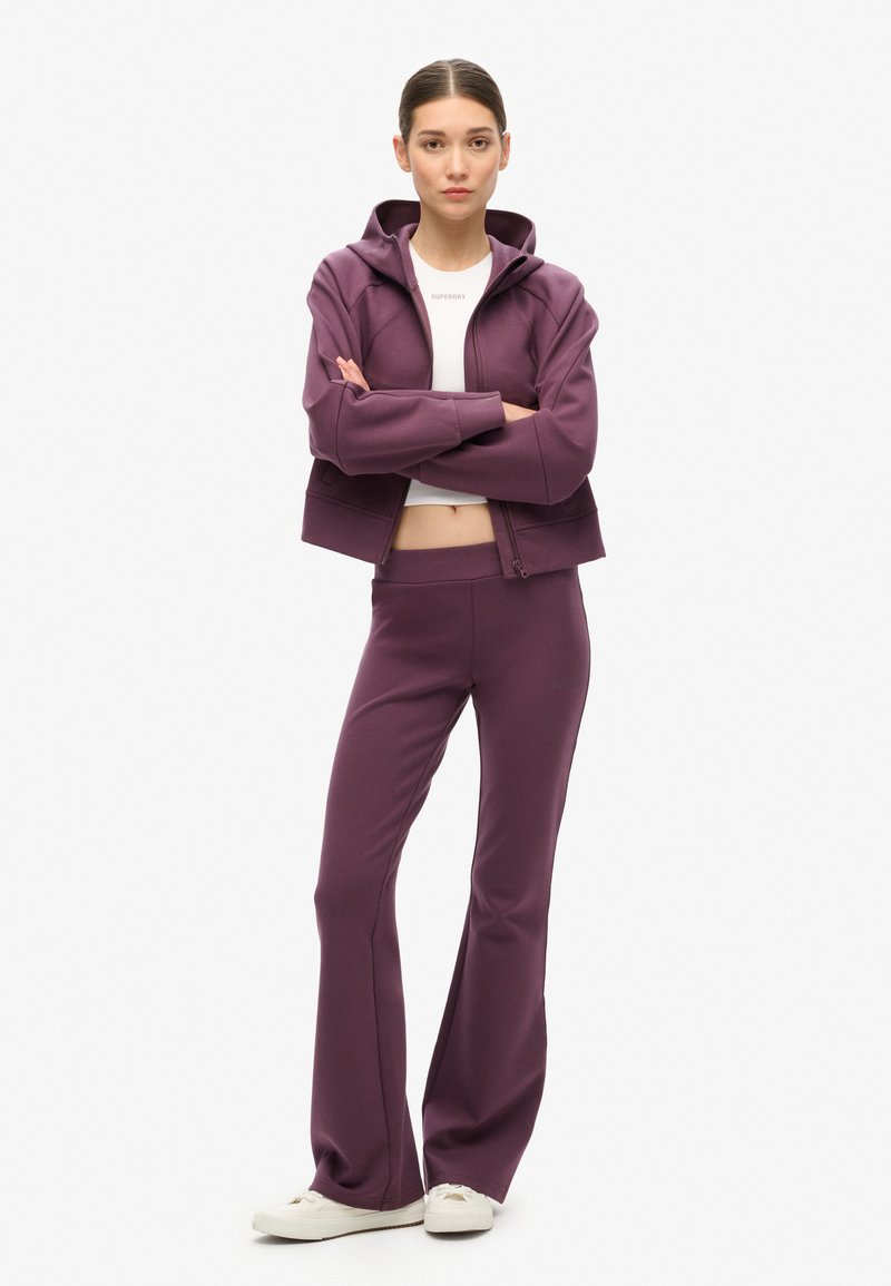 Superdry & Co Sweater met rits paars