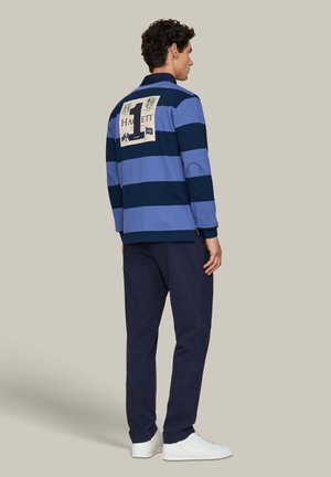 Hackett London, HACKETT LONDON POLO SHIRT HERITAGE LRC BK PATCH - Poloshirt - eton blue