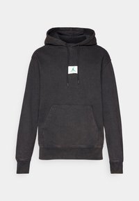 BOSTON CELTICS JORDAN FLIGHT FLEECE HOODIE - Klubové oblečení - black/clover