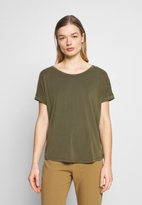 MSCH Copenhagen FENYA TEE - T-shirt básica - grape leaf