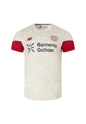 MAILLOT PREMATCH BAYER LEVERKUSEN - T-shirt con stampa - awy beige