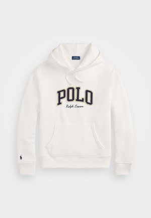Polo Ralph Lauren LOGO FLEECE HOODIE - Jersey con capucha - white