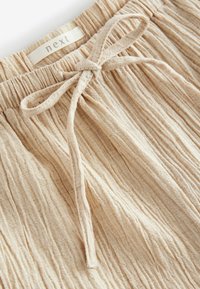 WIDE TEXTURED  - Püksid - neutral