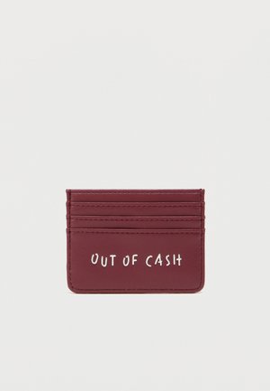BACIO CARDHOLDER - Portemonnee - bordeaux