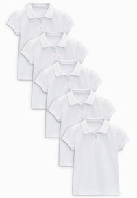 Next - 5 PACK  - Polo majica - white Minijatura 1