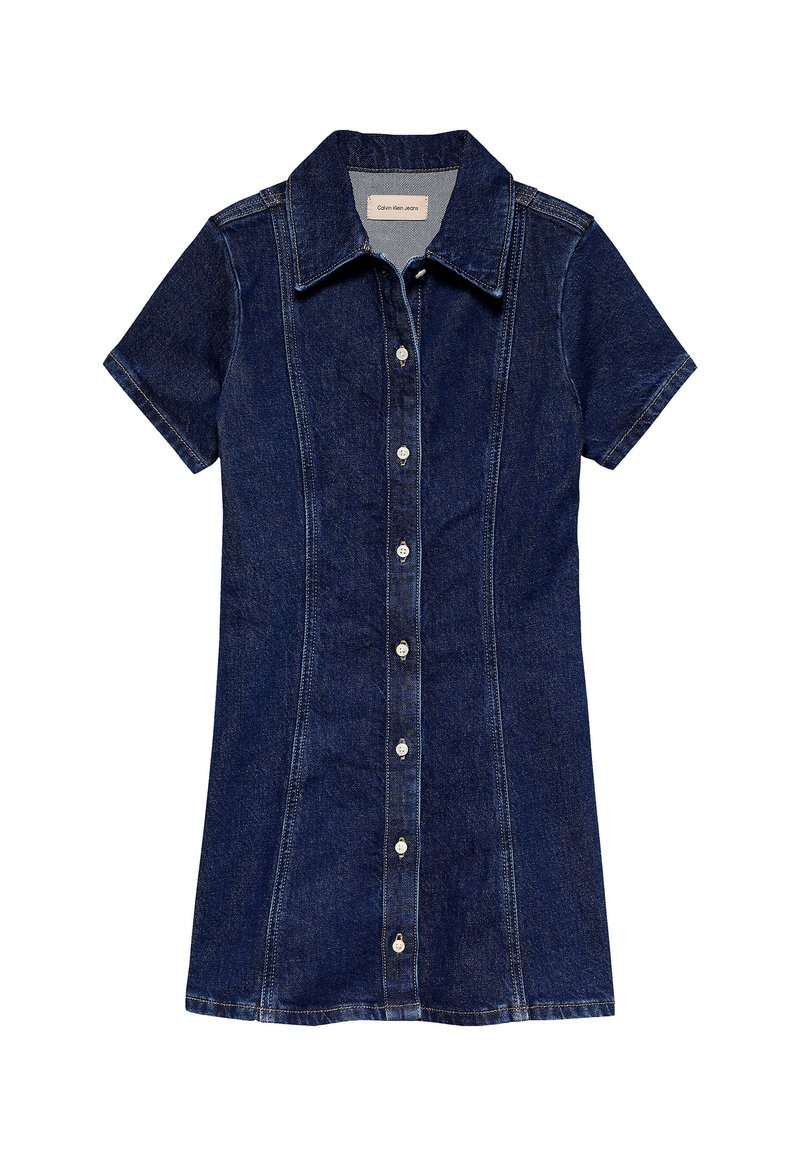 Calvin Klein Jeans Jeansjurken donkerblauw