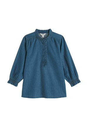 Seasalt Cornwall, SEASALT CORNWALL FEATHER STAR TOP - Μπλούζα - blue - mid wash indigo