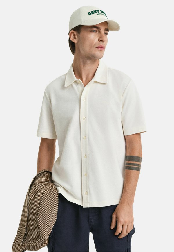 TEXTURED  - Hemd - cream