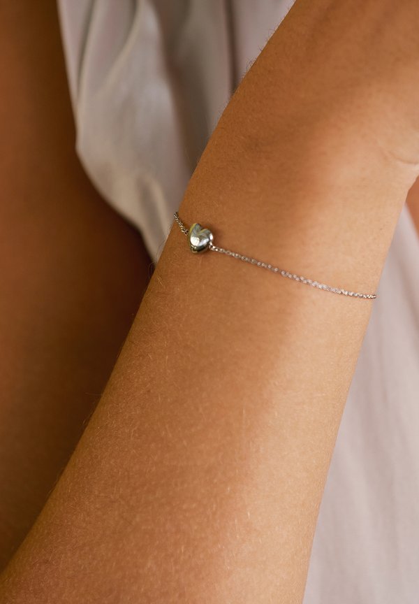 BARLEY HEART - Armband - steel