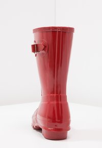 Hunter ORIGINAL ORIGINAL SHORT GLOSS - Galochas - middle red